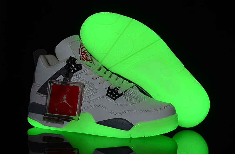 Air Jordan 4 Men Shoes Lime/Tan Online